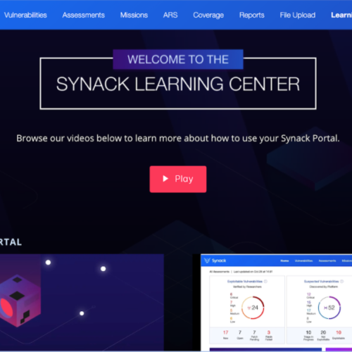 Synack Learning Center